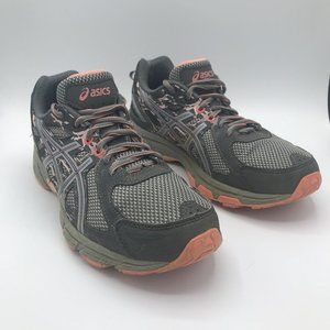 ASICS Womens Venture 6 Gray Running Shoes Size 9